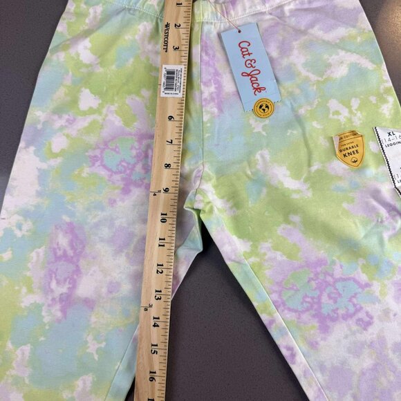 Girls Legging, Cat & Jack, Size XL (14-16) Multicolored Pastels - Picture 7 of 8